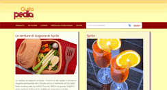 Desktop Screenshot of gustapedia.it